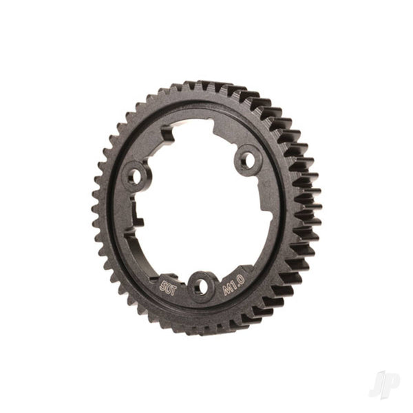 TRX6443 Traxxas Spur gear, 50-tooth, steel (wide face, 1.0 metric pitch)