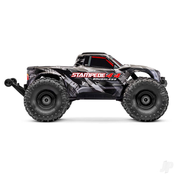 TRX67454-4-BLK Traxxas Stampede 1:10 4WD RTR Monster Truck, Black
