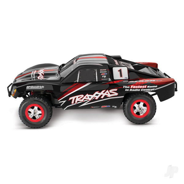 Slash 1:16 4X4 RTR Electric Short Course Truck, Black (+ TQ 2-ch, XL-2.5, Titan 550, 6-Cell NiMH, USB-C Charger) TRX70054-8-BLK