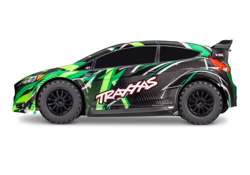 TRX74276-4-GRN Traxxas Rally VXL - Ford Fiesta ST - Green