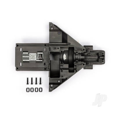 TRX7827R Bulkhead, rear (lower), motor mount washers (steel)