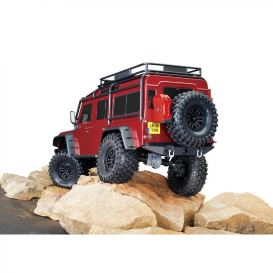 TRX82256-4-RED Traxxas TRX-4 Clipless - Land Rover Defender 110