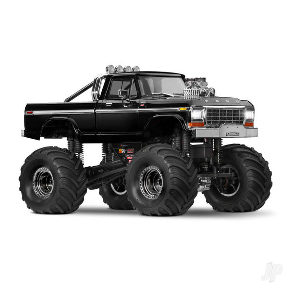 TRX98044-1-BLK TRX-4MT Ford F-150 1:18 4WD Electric Monster Truck, Black
