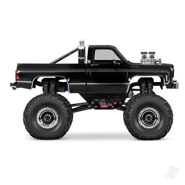 TRX98064-1-BLK TRX-4MT Chevrolet K10 1:18 4WD Electric Monster Truck - Black