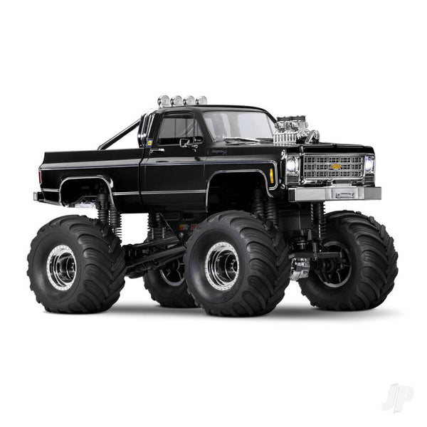 TRX98064-1-BLK TRX-4MT Chevrolet K10 1:18 4WD Electric Monster Truck - Black