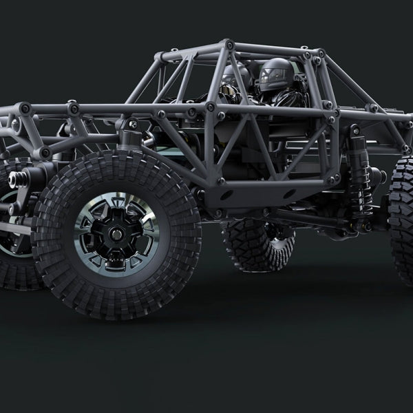 UCX2405PROY Udi RC UCX24 Snow Leopard 1/24 Crawler RTR Brushless 4WS Yellow