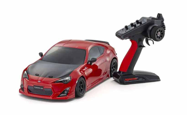 K.34502T1B Kyosho Fazer D2 Toyota 86 GT Tuned Version Red 1:10 Drift Readyset