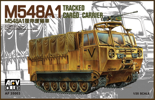 AF35003 US Army M548A1 Tracked Cargo Carrier - Modeltune