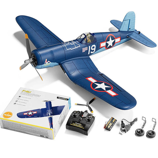 V768-3 VOLANTEX F4U CORSAIR BLUE 4CH 500MM BRUSHLESS WITH GYRO RTF