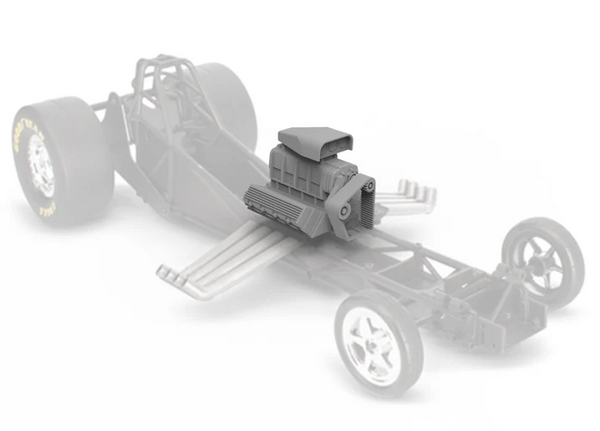 Knight Customs V8 Funny car engine