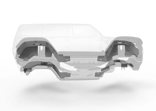 Knight Customs VS410 JL body mount & inner fender set