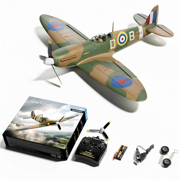 V768-5 Volantex Spitfire MKII 4ch 500mm Brushless With Gyro RTF