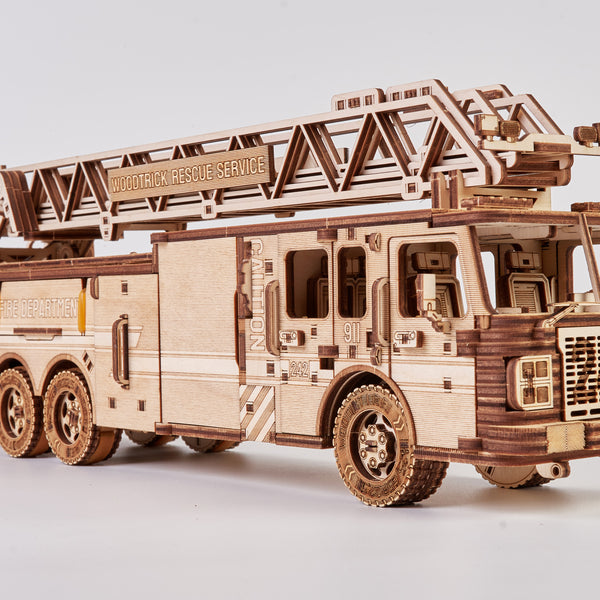 WDTK091 WOOD TRICK Rescue Firetruck