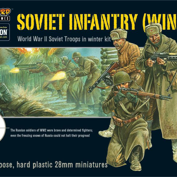 Bolt Action Winter Soviet Infantry WGB-RI-04