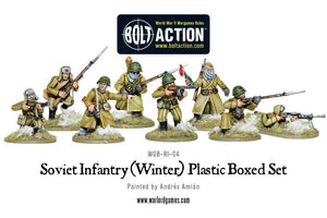 Bolt Action Winter Soviet Infantry WGB-RI-04
