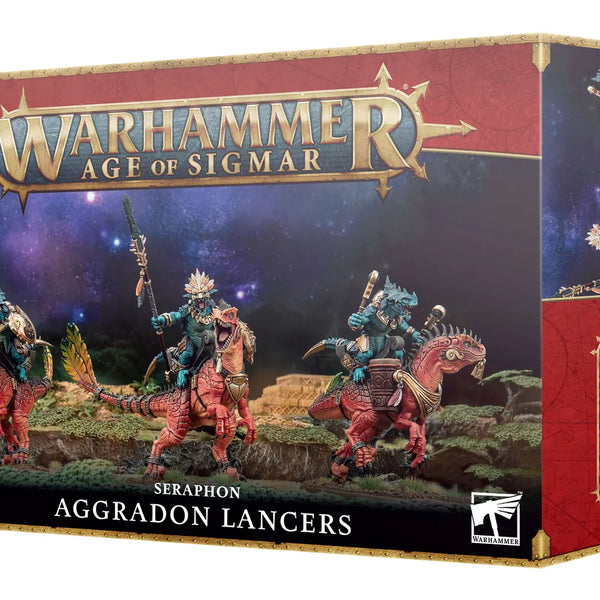 88-18 Age of Sigmar: Seraphon – Aggradon Lancers