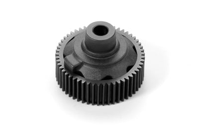 324953 XRAY Composite Gear Differential Case With Pulley 53T - Graphite