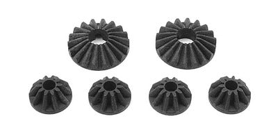 355030 XRAY STEEL DIFF BEVEL & SATELLITE GEARS (2+4)
