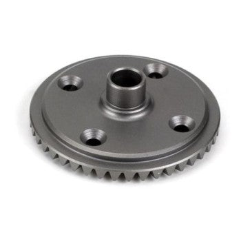 LOSA3509 FRONT DIFFERENTIAL RING GEAR, 43T: 8B