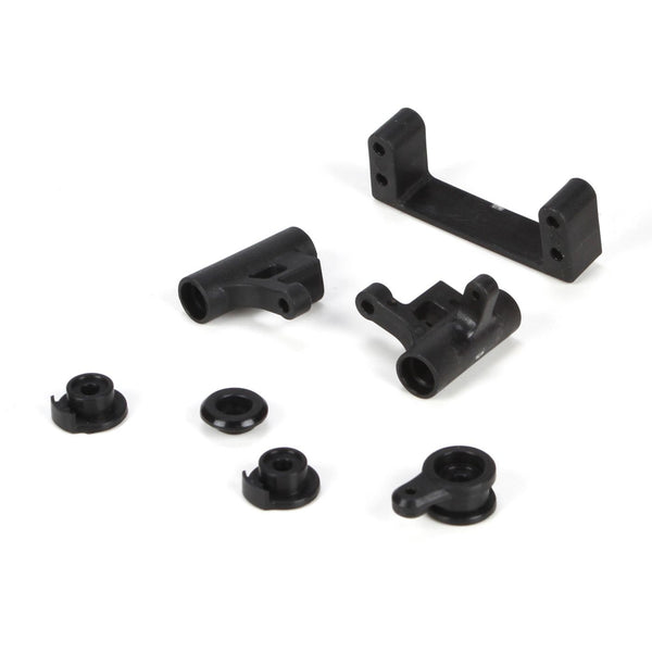 LOSB1903 LOSI Servo Saver and Bell Crank Set: Mini 8IGHTZ-LOSB1903
