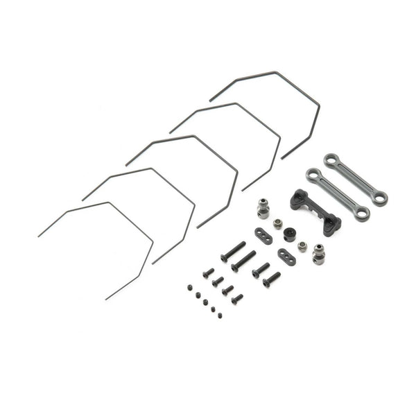 TLR334040 Rear Sway Bar Set, Laydown: 22 4.