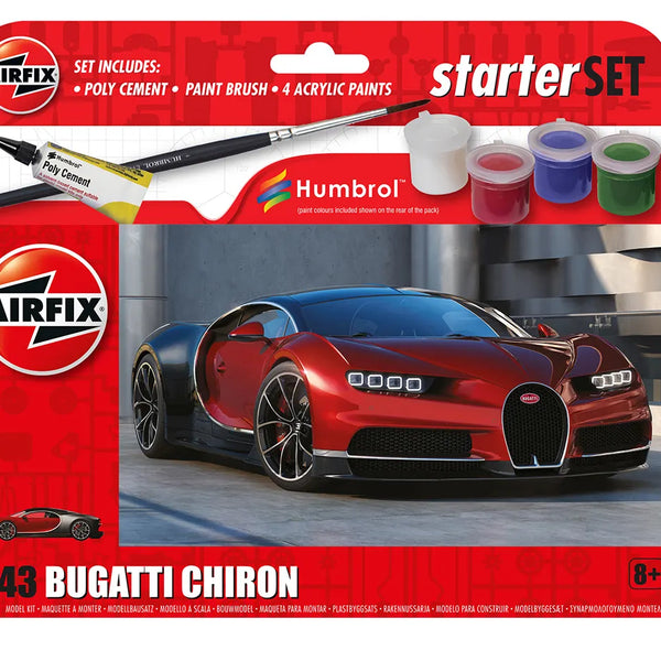 A55005 AIRFIX Starter Set - Bugatti Chiron