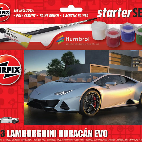 A55007 AIRFIX Starter Set - Lamborghini HuracÃ¡n EVO