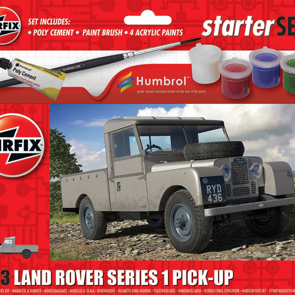 A55012 AIRFIX Starter Set - Land Rover Series 1 Pick-Up