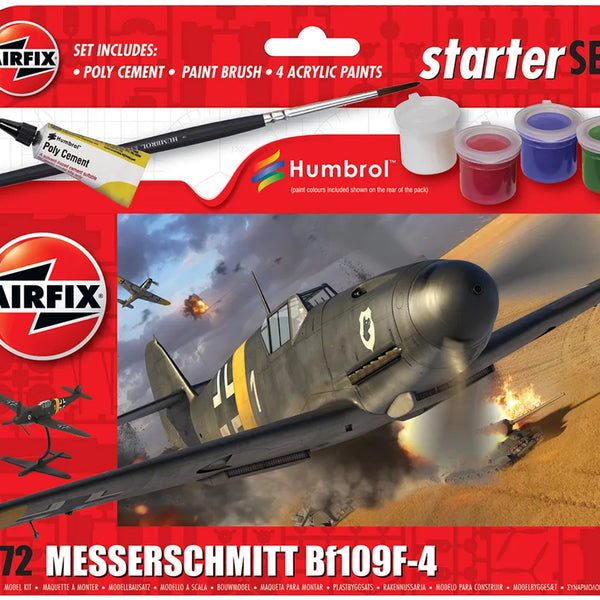 A55014 AIRFIX Starter Set - Messerschmitt Bf109F-4