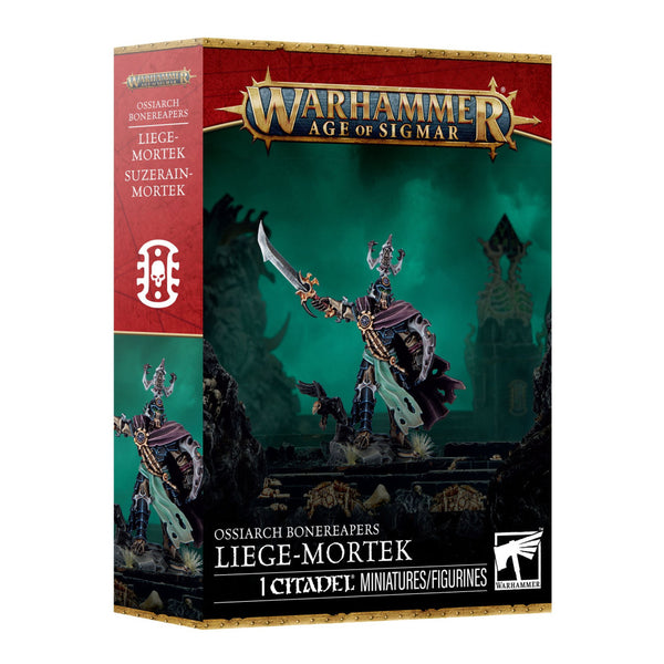 94-46 Warhammer Age of Signar Age of Sigmar : Ossiarch Bonereapers - Liege-Mortek  - Available 07/03/2026