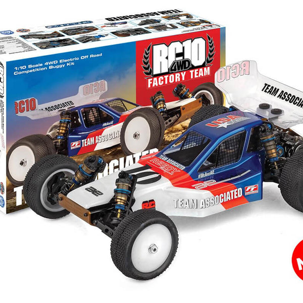 AS6055 TEAM ASSOCIATED RC10 4WD FACTORY TEAM RACE KIT