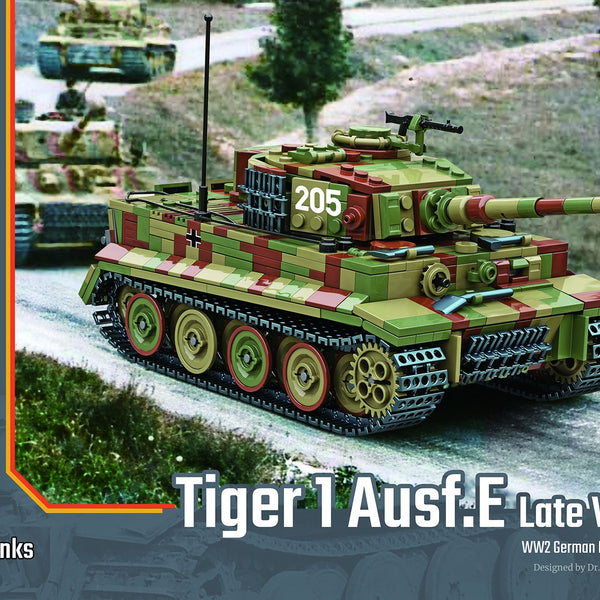 B0181C BUILD ARMY Tiger I Ausf.E Late Version