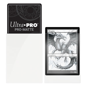 UPR82651 Ultra Pro - Standard Pro Matte Card Sleeves 50pk - White