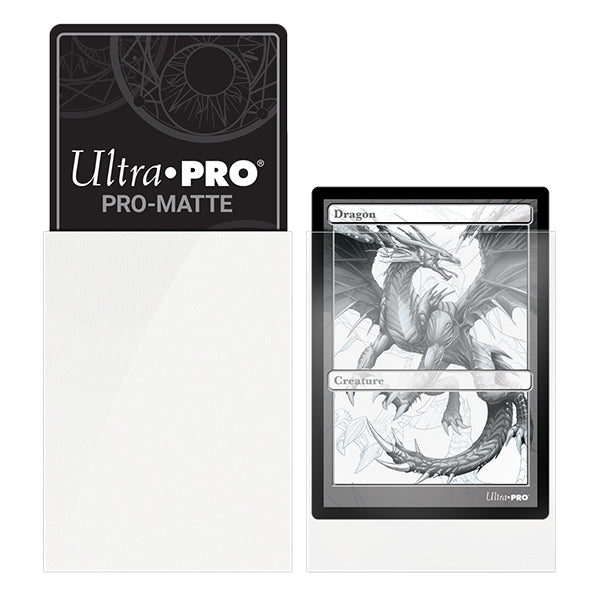 UPR82651 Ultra Pro - Standard Pro Matte Card Sleeves 50pk - White