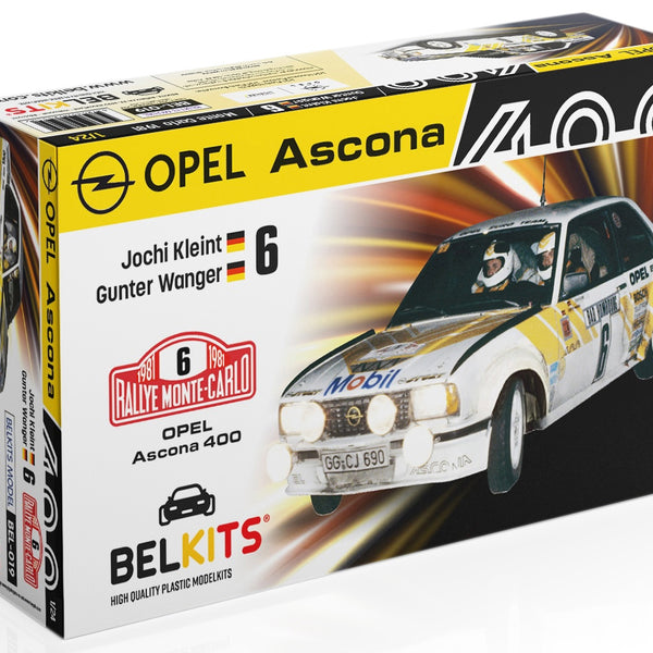BEL019 BELKITS Opel Ascona 400 MC 1981 Klein/Wagner Rally Car