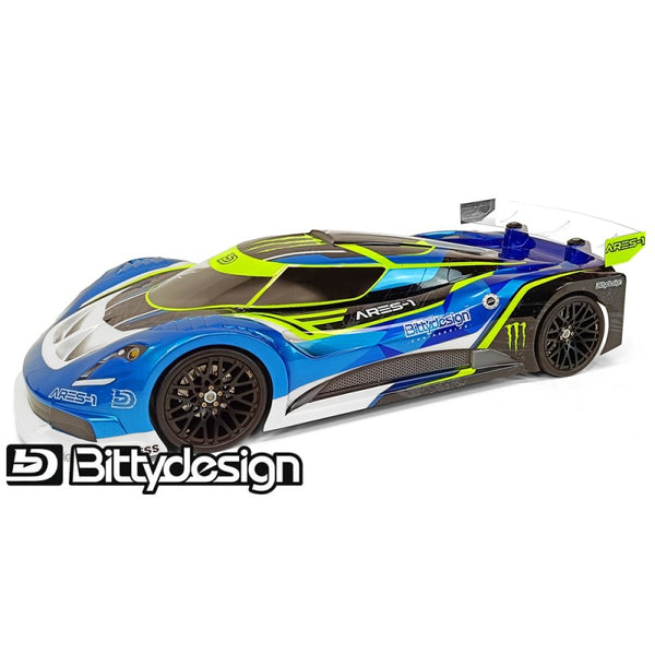 BD-GT-190AS1 Bittydesign ARES-1 1/10 GT Clear 190mm Body