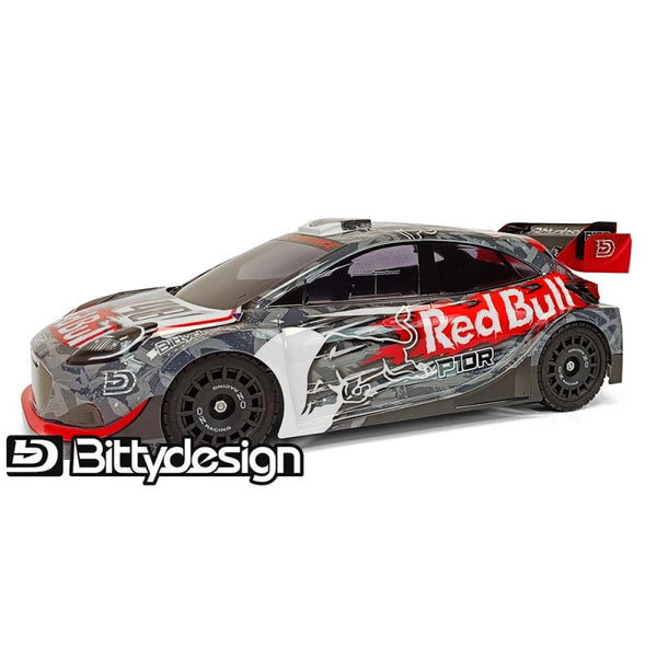 BD-RX-190P10R Bittydesign P10R 1/10 Rally 190mm - Light Weight Clear Body
