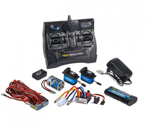 C501015 Reflex Truck Starter Set incl radio, battery lights motor