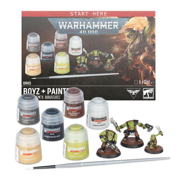 60-05 Warhammer Colour Paints Set - Orks