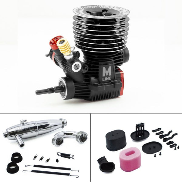 UR3401-MR3C2 ULTIMATE ENGINE MXR v.3 CERAMIC W/ AIRMAX FILTER & 2142 SUPERSONIC PIPE COMBO