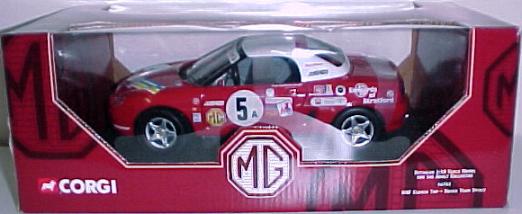 Corgi *PREOWNED* MG MGF Team Support 1:18 Diecast