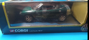 Corgi  *PREOWNED* MG MGF 1:18 Diecast
