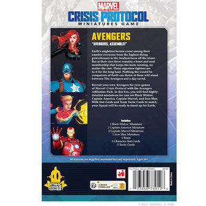 FFGCP141 Avengers Affiliation Pack: Marvel Crisis Protocol