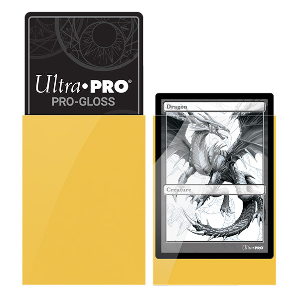 UPR82675 Ultra Pro - Standard Card Sleeves 50pk - Yellow
