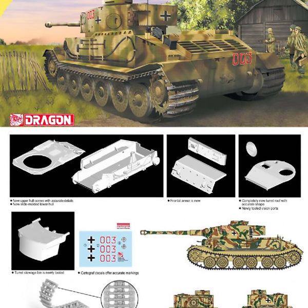 D7209 DRAGON 1/72 SD.KFZ 181 Panzerkamp