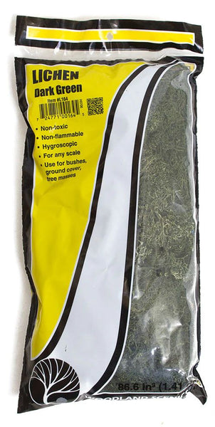 Woodland Scenics Dark Green Lichen - L164