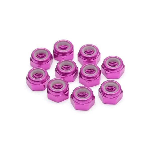 ED130073 M5 NUT (PURPLE) (10PCS)