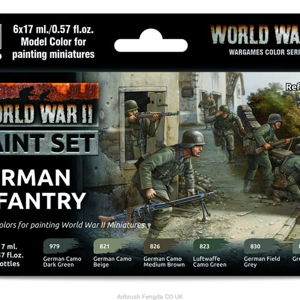 70206 Vallejo Model Color WWII  German Infantry (6)