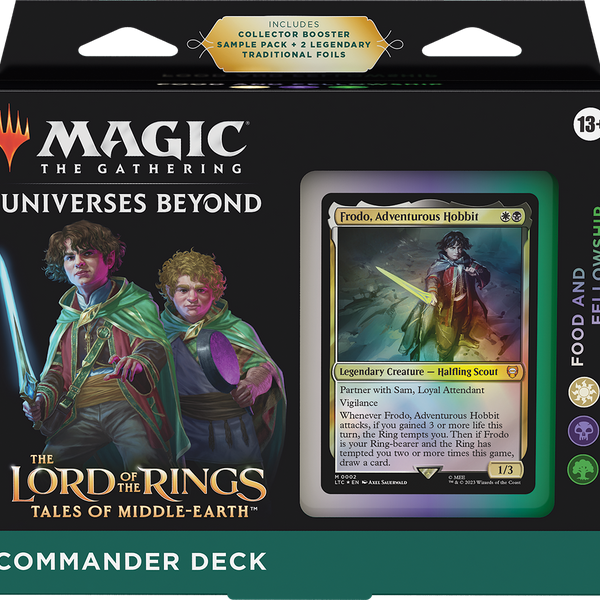 Magic the Gathering: Lord of the Rings: Tales of Middle-Earth Commander Decks