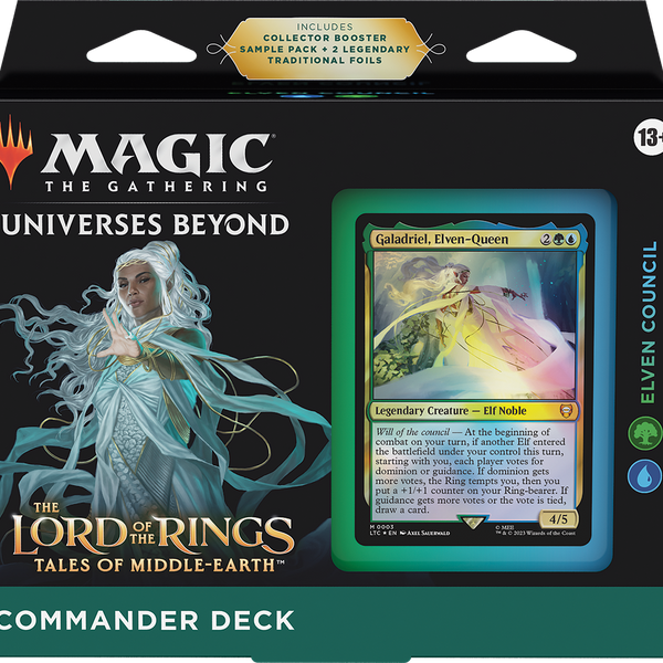 Magic the Gathering: Lord of the Rings: Tales of Middle-Earth Commander Decks